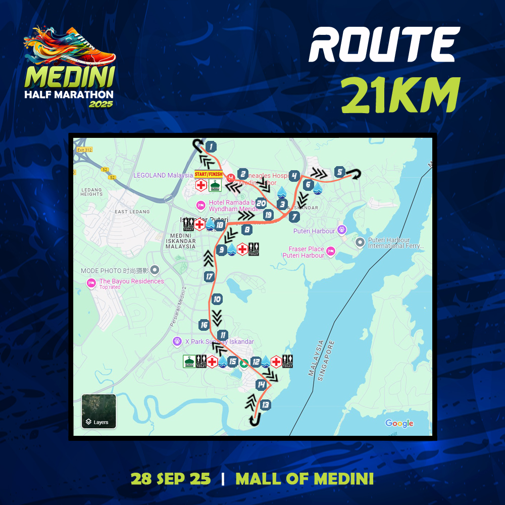 Medini Half Marathon 2025