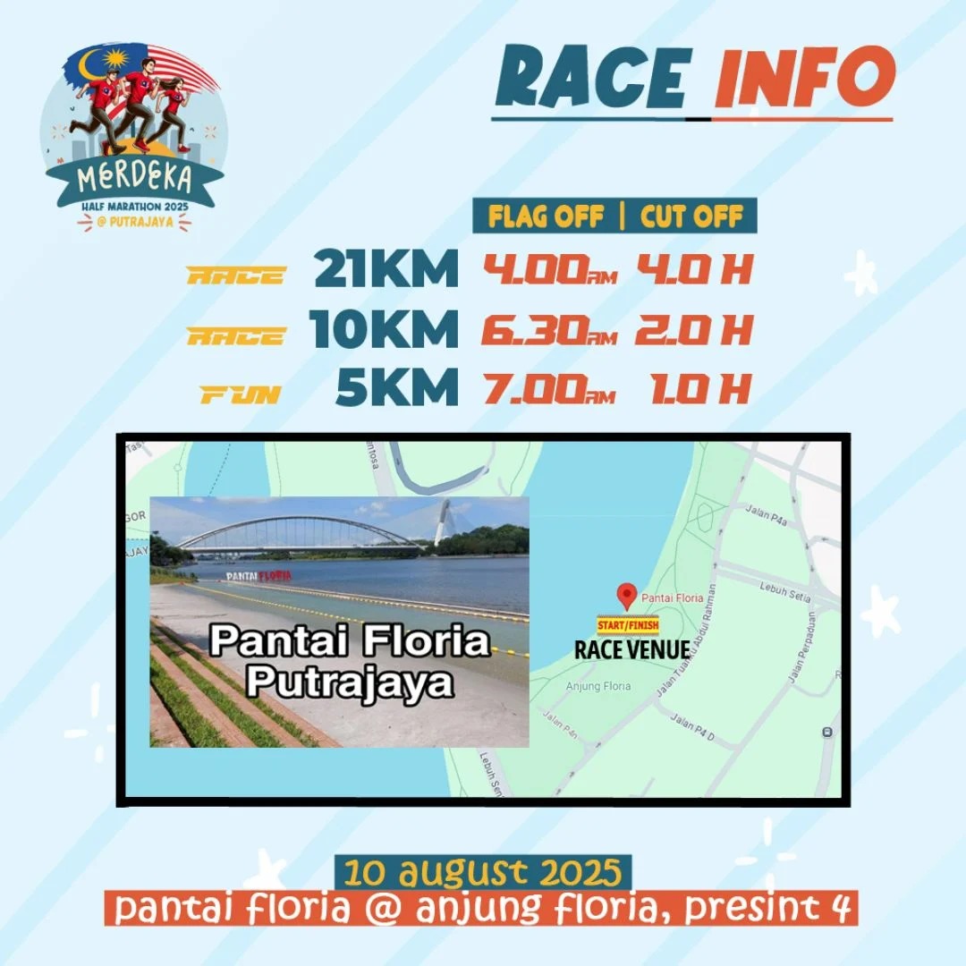 Merdeka Half Marathon 2025 @ Putrajaya