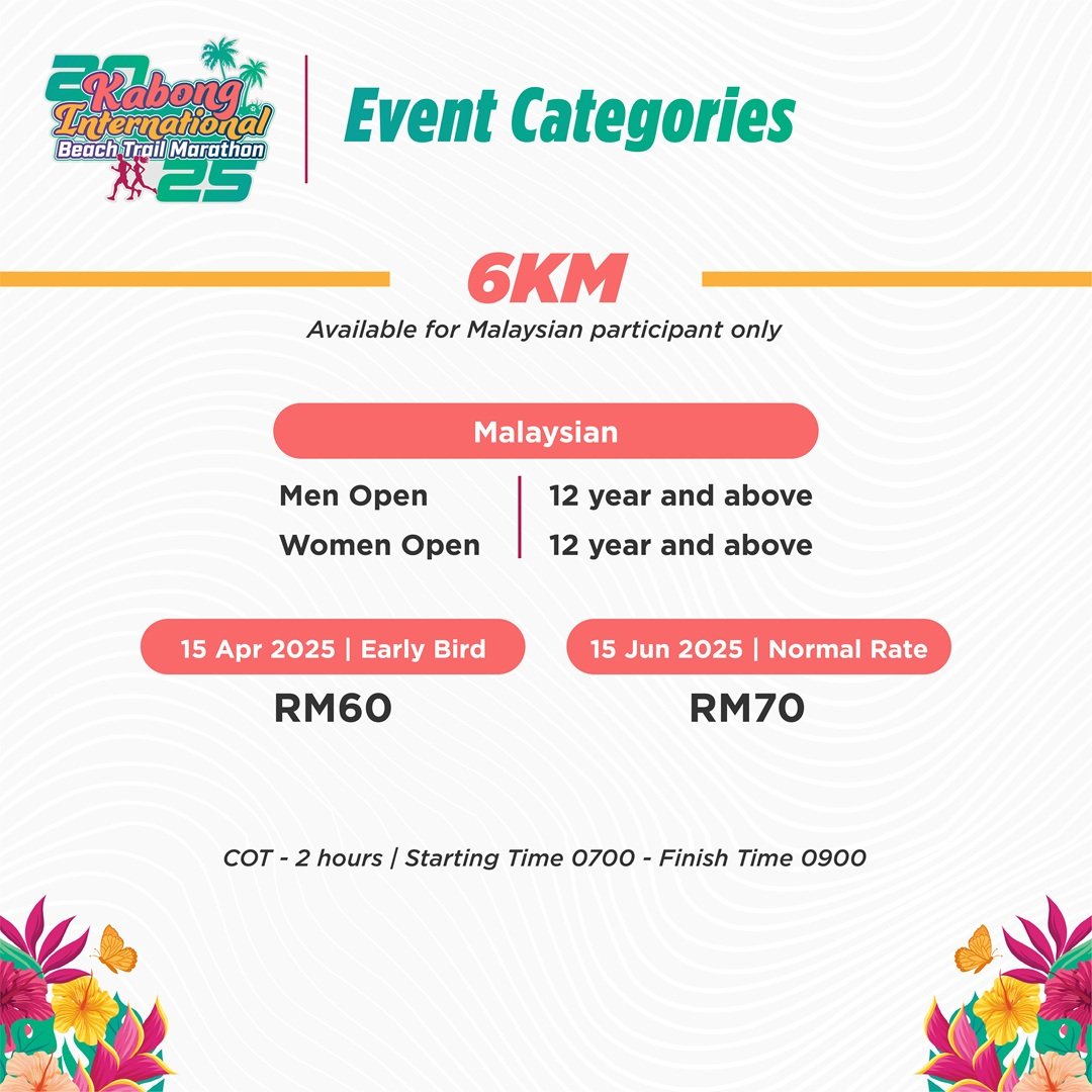 Kabong International Beach Trail Marathon 2025