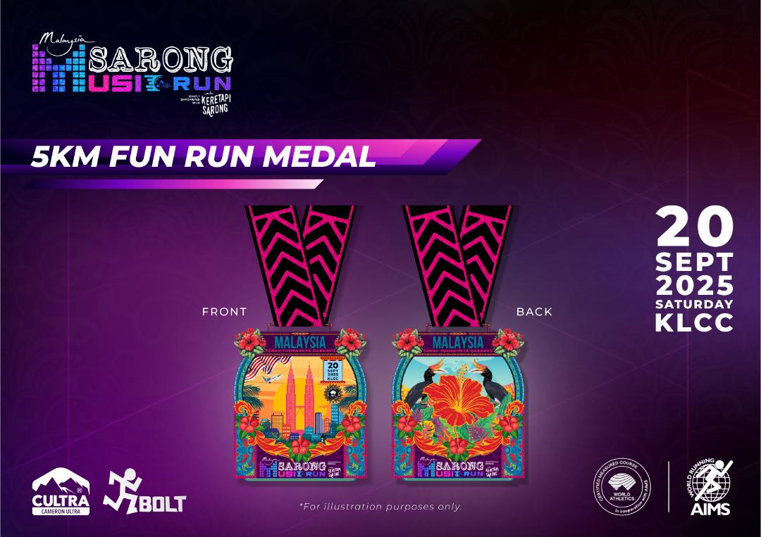 Malaysia Sarong Music Run (MSMR) 2025