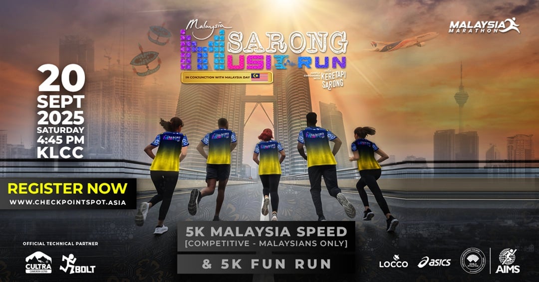 Malaysia Sarong Music Run (MSMR) 2025