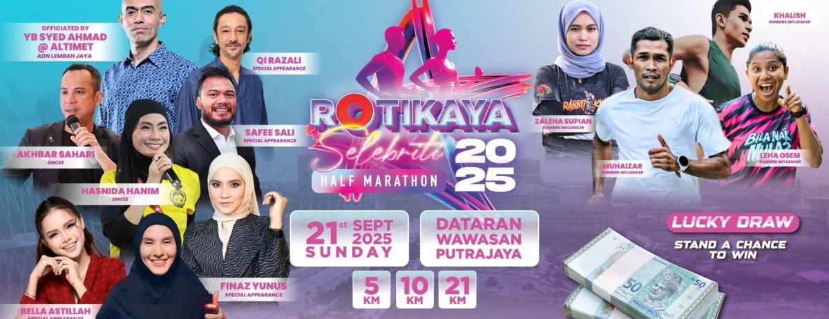 ROTIKAYA Selebriti Half Marathon 2025