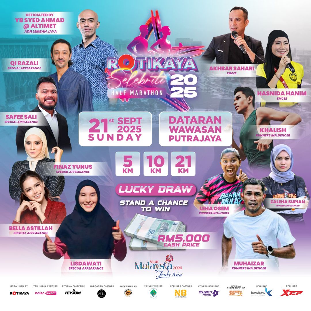 ROTIKAYA Selebriti Half Marathon 2025