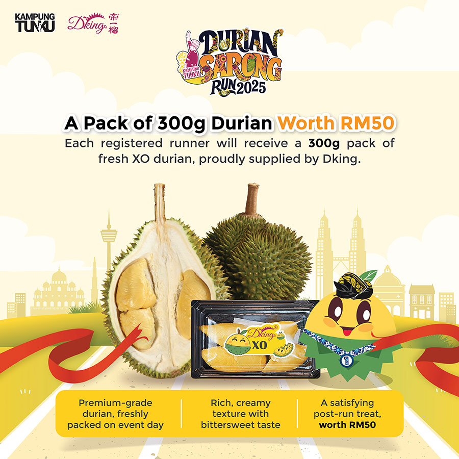 Kampung Tunku x Dking Durian Sarong Run 2025