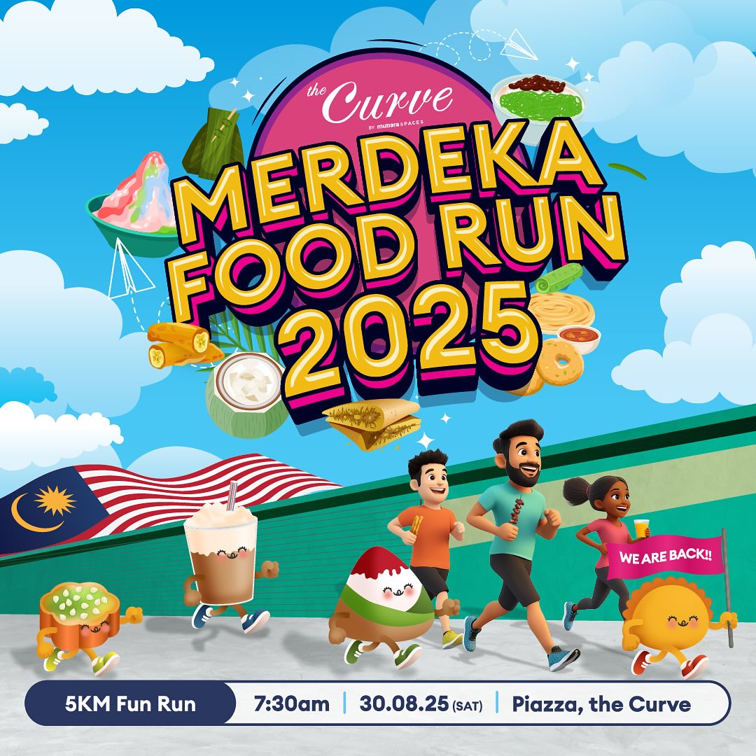 the Curve Merdeka Food Run 2025