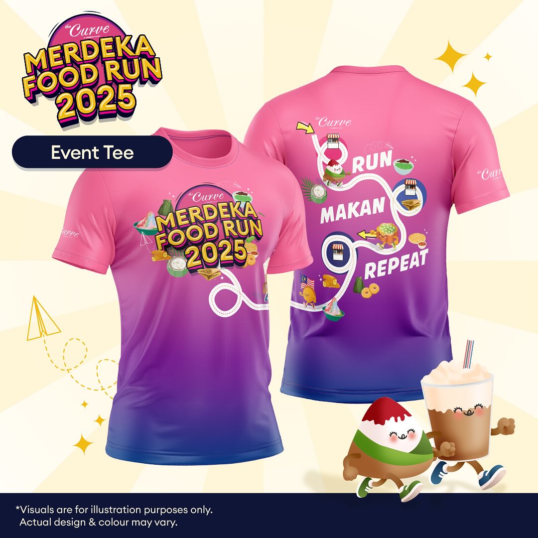 the Curve Merdeka Food Run 2025