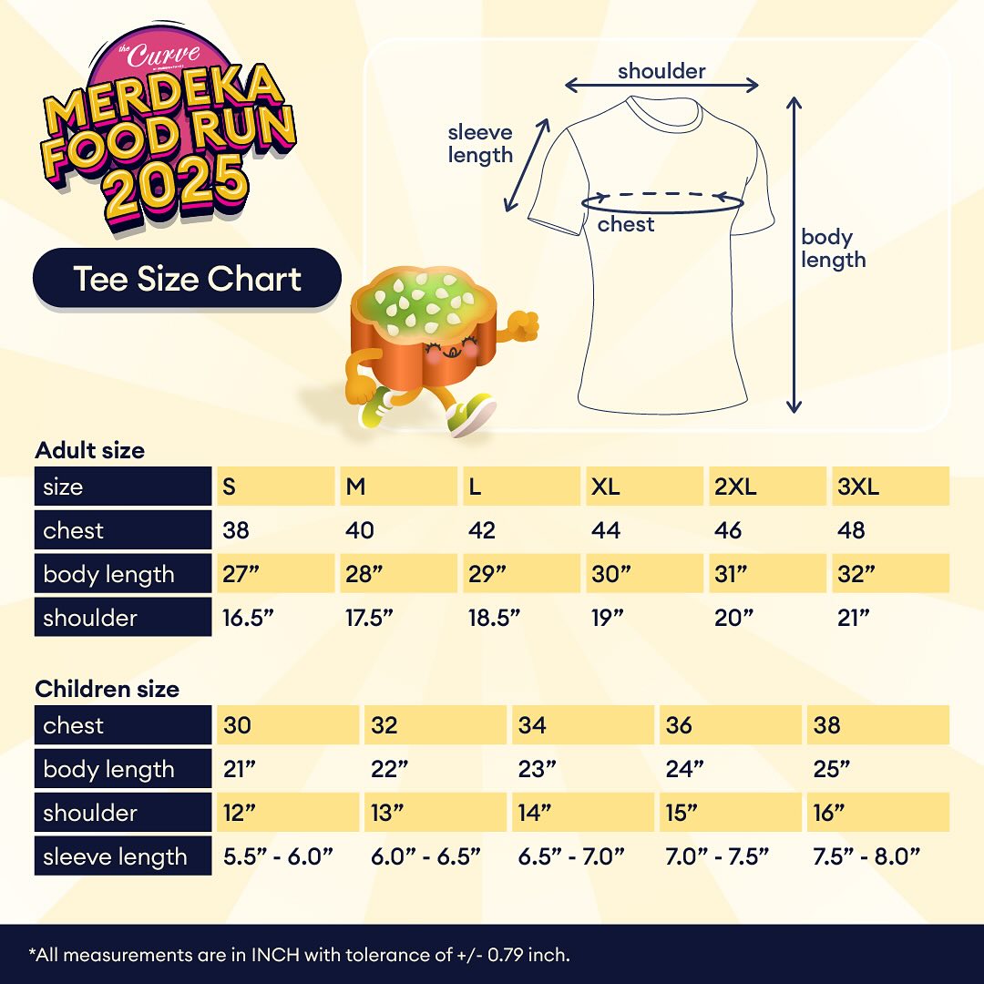 the Curve Merdeka Food Run 2025