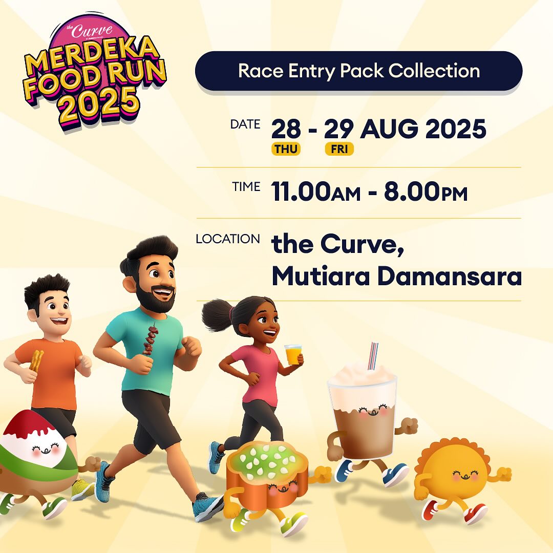 the Curve Merdeka Food Run 2025