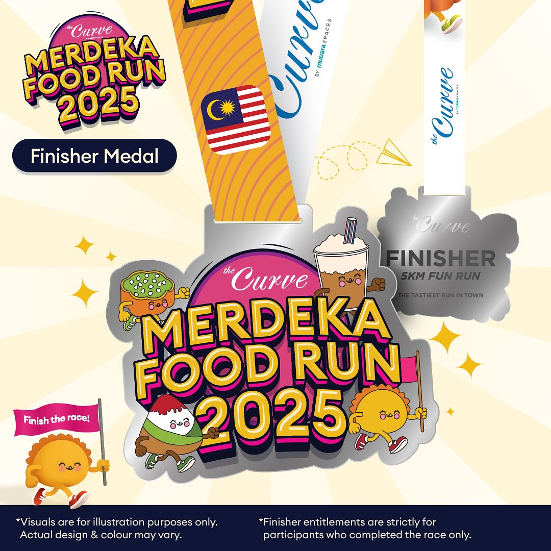 the Curve Merdeka Food Run 2025